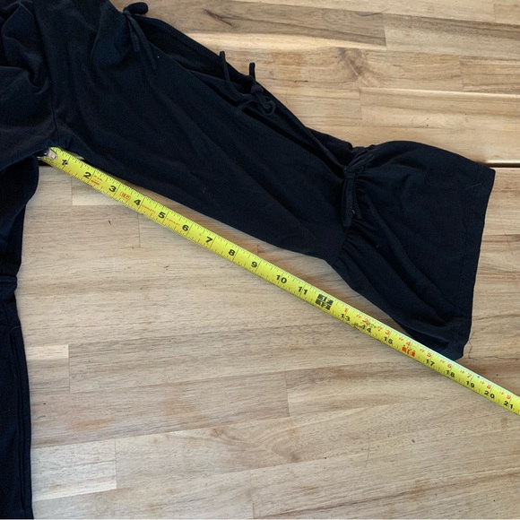 NWT BB Dakota Black Tie Sleeve Jumpsuit L - Picture 5 of 10
